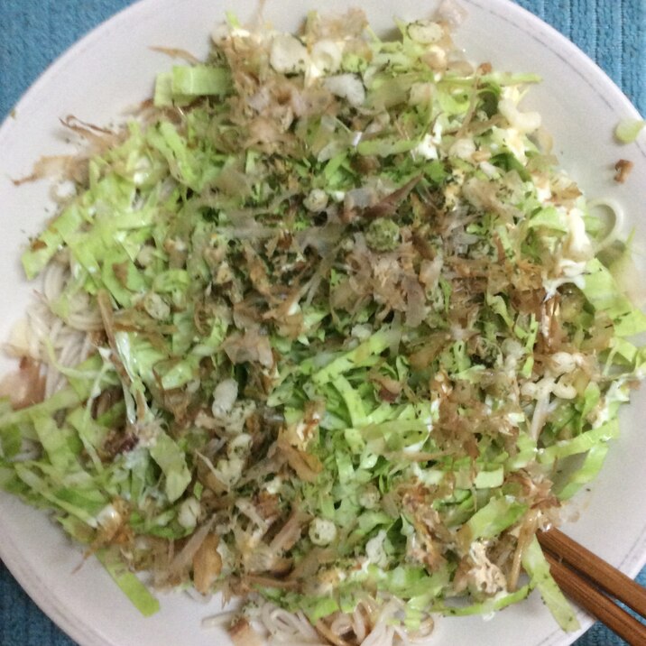 ソースで食べる キャベツたっぷりお好み風そうめん レシピ 作り方 By ハトリーナ 楽天レシピ ソースで食べる キャベツたっぷりお好み風そうめん レシピ 作り方 By ハトリーナ 楽天レシピ